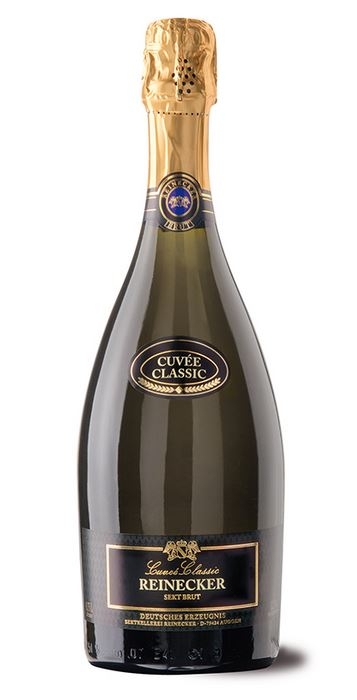 l -brut- 0,75 klassischen CLASSIC den CUVÉE aus Champagnergrundweinen